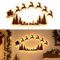 Jollytime™ Wall Décor 🎅🦌 — Bring Santa’s Sleigh to Life