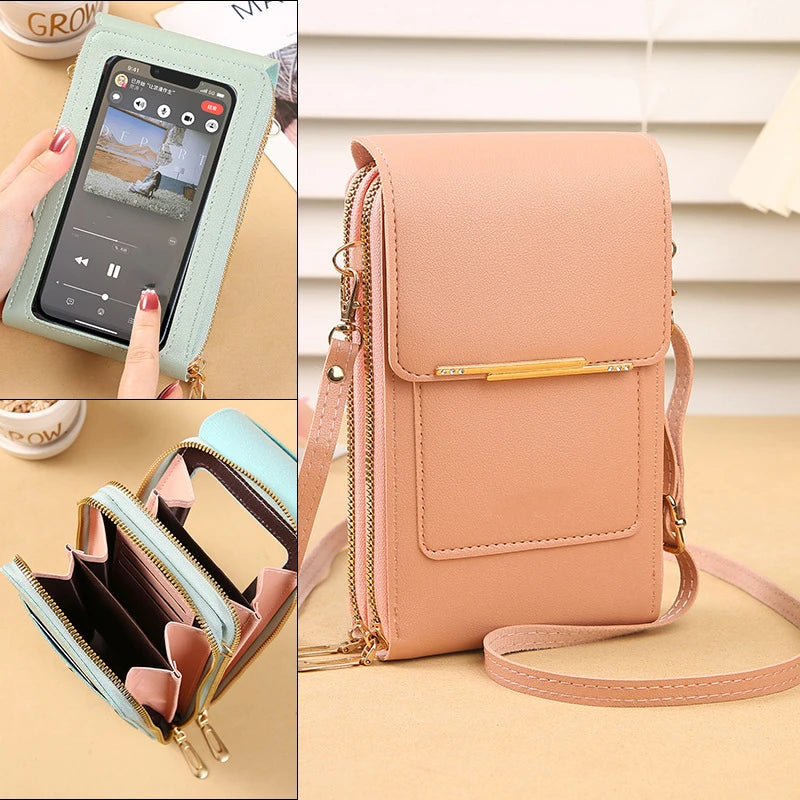 SlimCarry Phone Wallet  — Touchscreen-Friendly Convenience