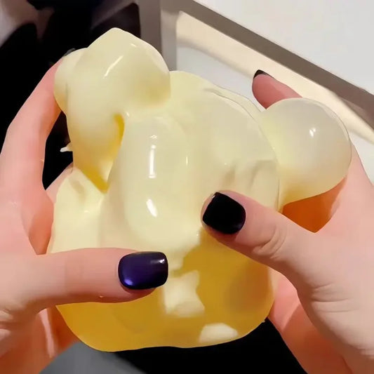 Squishy Cheese Stress Ball — Giant Slow-Rise Foam Toy
