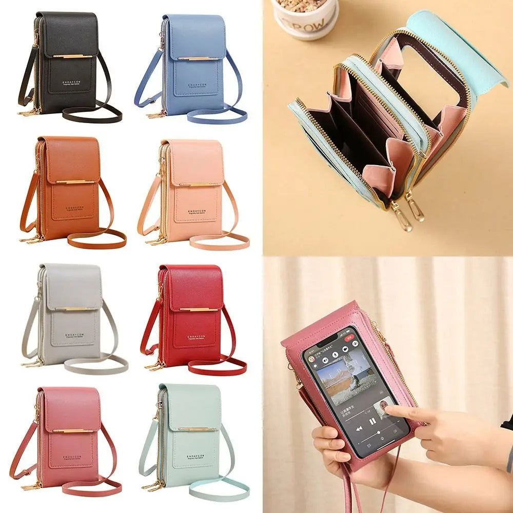 SlimCarry Phone Wallet  — Touchscreen-Friendly Convenience