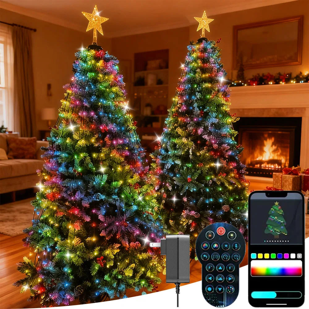 Star Light Tree Lights  — App-Controlled RGB Music Sync