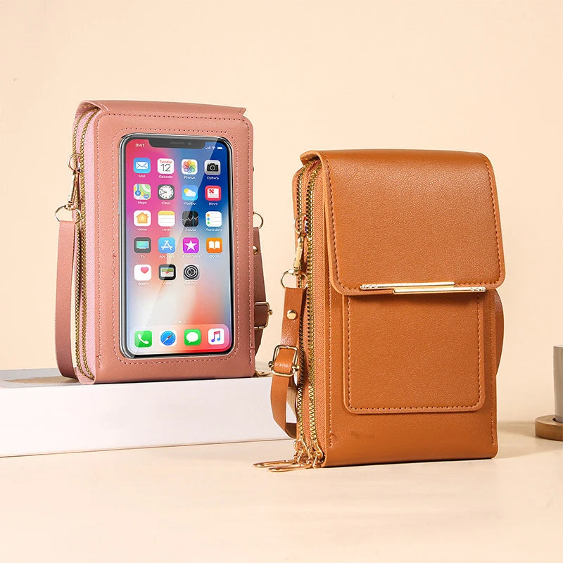 SlimCarry Phone Wallet  — Touchscreen-Friendly Convenience