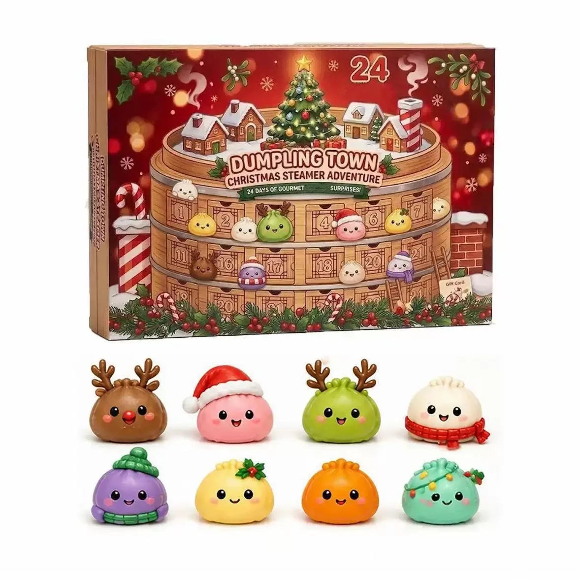 Christmas Squishy Advent Calendar 2026 — Fidget Countdown Surprises
