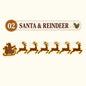 Jollytime™ Wall Décor 🎅🦌 — Bring Santa’s Sleigh to Life
