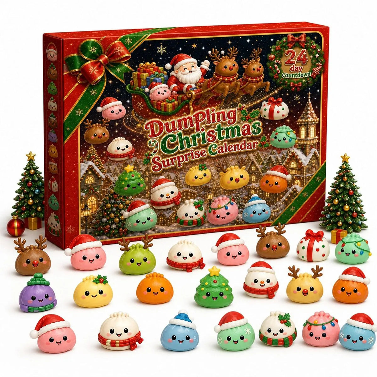 Christmas Squishy Advent Calendar 2026 — Fidget Countdown Surprises