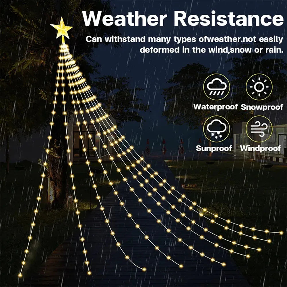 Star Light Tree Lights  — App-Controlled RGB Music Sync