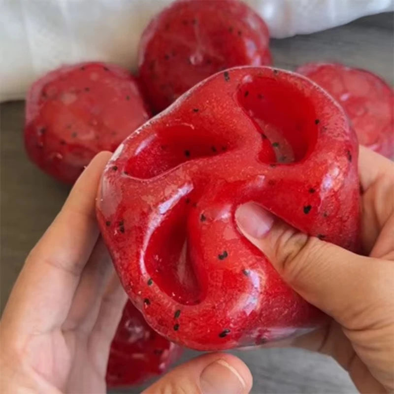 Squishy Cheese Stress Ball — Giant Slow-Rise Foam Toy